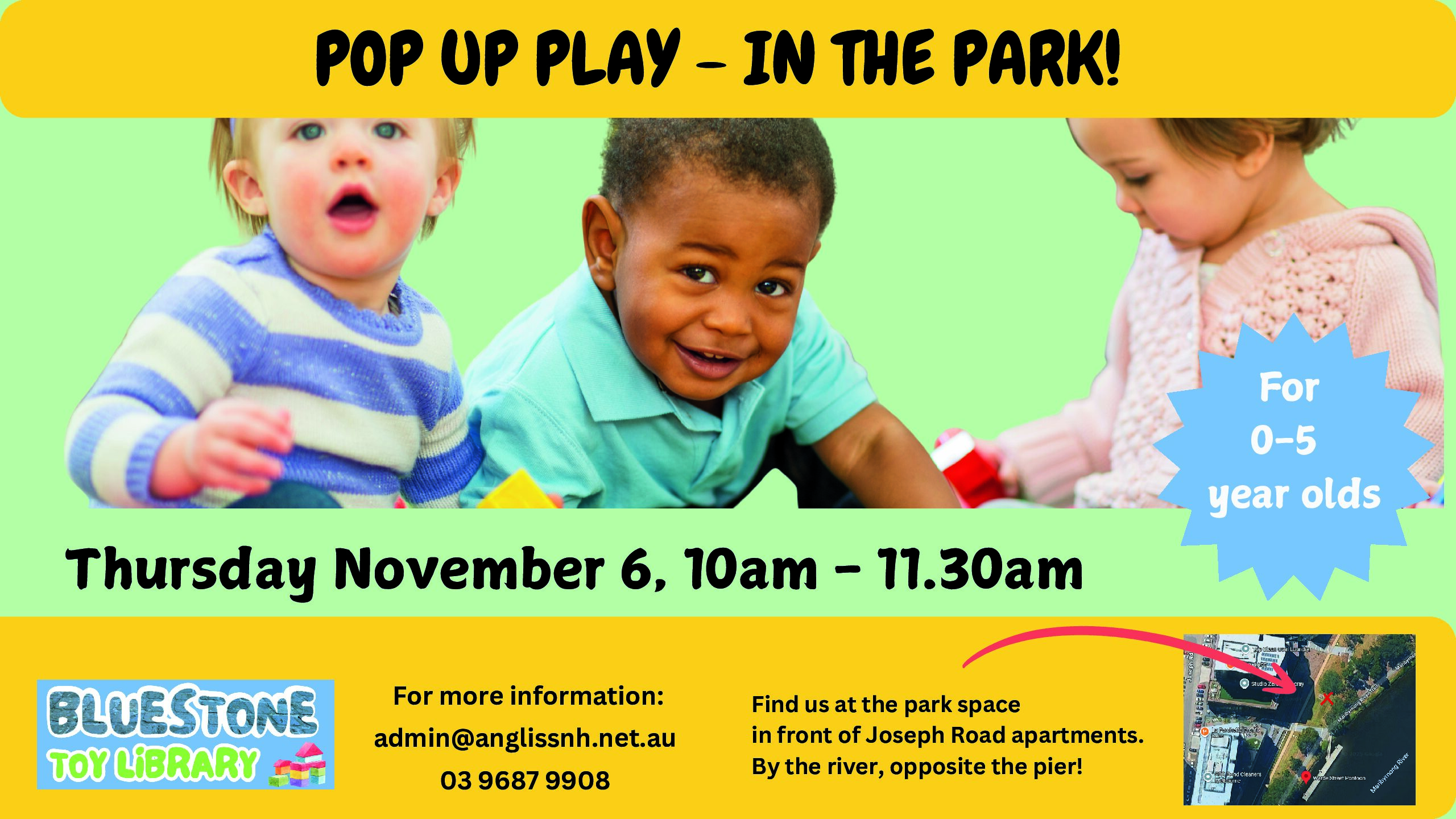 Pop-up Play in the Park!